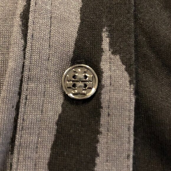 Tory Burch 100% Silk Sheer Button Up Shirt Blouse - Picture 9 of 15